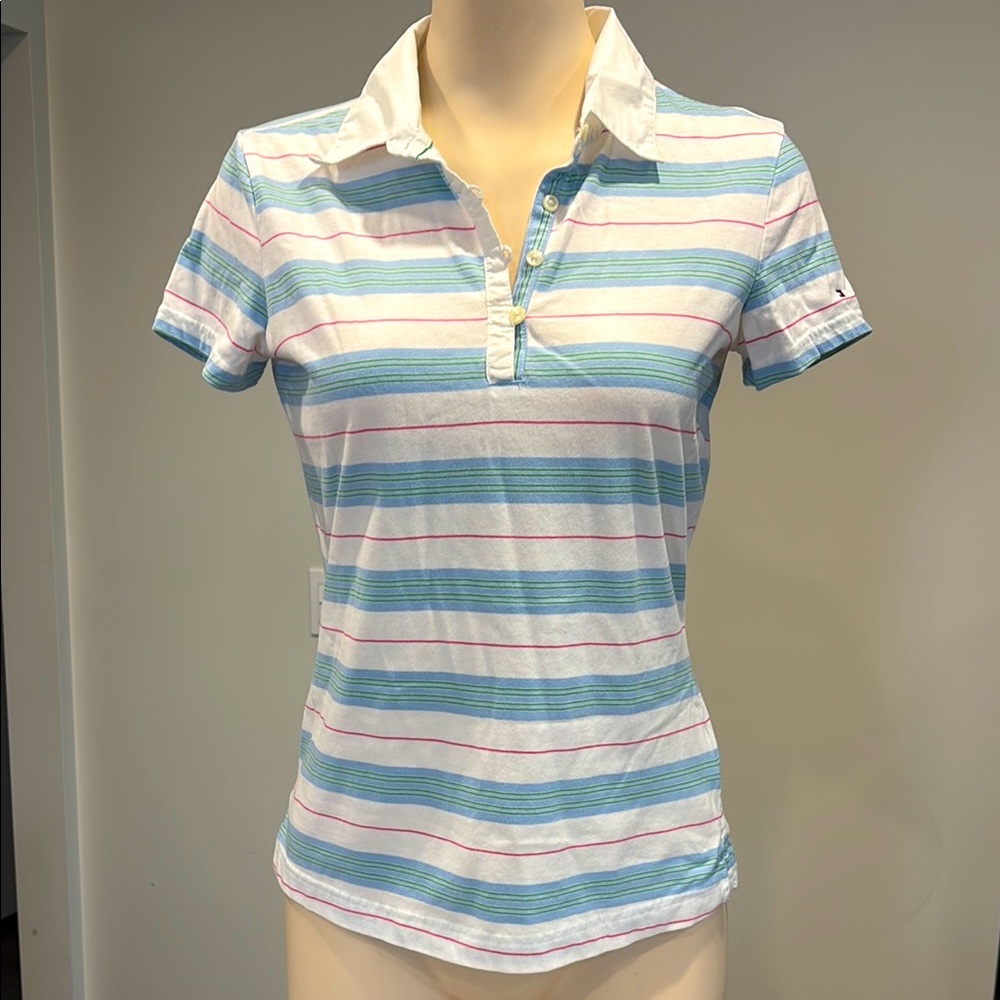 Striped Tommy Hilfiger Polo Shirt